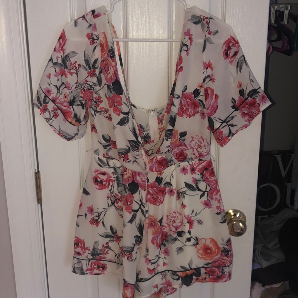 floral romper